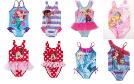 Disney Infant Toddler One Piece Swimsuits Minnie, Frozen, ETC Various Si... - £9.35 GBP