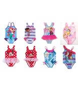 Disney Infant Toddler One Piece Swimsuits Minnie, Frozen, ETC Various Sizes NWT - £10.95 GBP