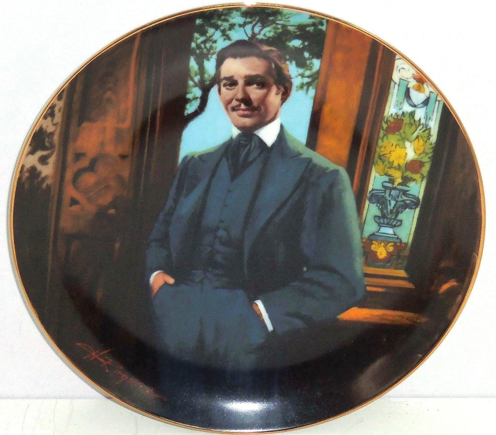 Gone with the Wind Collectors Plate Frankly My Dear Bradford Exchange Vintage - £39.05 GBP
