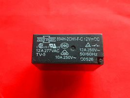 894H-2CH1-F-C, 12VDC Relay, SONG CHUAN Brand New!! - £5.13 GBP