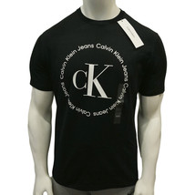 Nwt Calvin Klein Msrp $54.99 Men&#39;s Black Crew Neck Short Sleeve T-SHIRT S L Xl - £17.25 GBP