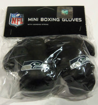 NFL Seattle Seahawks 4 Inch Mini Boxing Gloves for Mirror by Fremont Die - £10.41 GBP