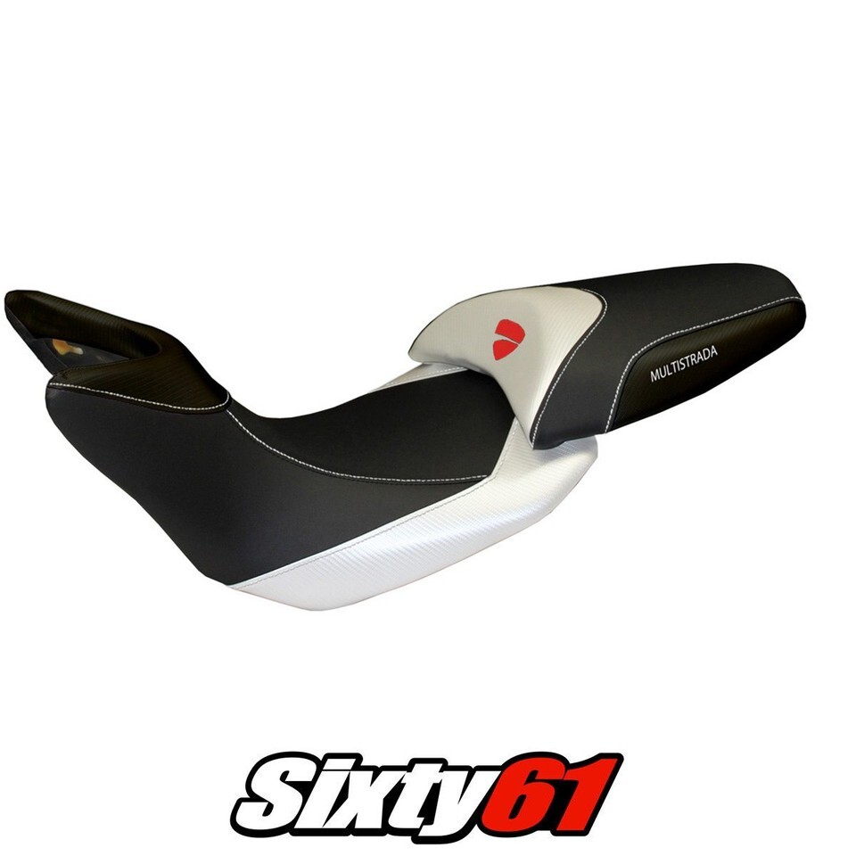 Ducati Multistrada 1200 2010 2011 Seat Cover Tappezzeria White Black - $301.44 Ducati Multistrada 1200 2010 2011 Seat Cover Tappezzeria White Black - $301.44