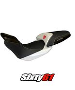Ducati Multistrada 1200 2010 2011 Seat Cover Tappezzeria White Black - $301.44