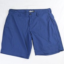 North Face 36 x 9&quot; Blue Stripe Stretch Tech Chino Hybrid Shorts - £20.04 GBP