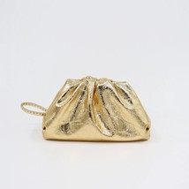 Mini Dumpling Bags for Women  Handbags Cloud Shape Crossbody  Clutch Bag Pleated - £128.52 GBP