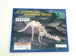 IQ Products D303/S Miniature Brontosaurus Dinosaur Balsa Wood Puzzle Age 6+ - £7.74 GBP