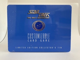 Star Trek:TNG Customizable Card Game Limited Edition Collector&#39;s Tin - SEALED - £67.01 GBP