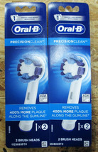 Oral-B Precision Clean Electric Toothbrush Replacement Brush Heads Refill, 4Ct - £21.93 GBP