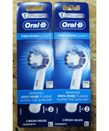 Oral-B Precision Clean Electric Toothbrush Replacement Brush Heads Refil... - £22.18 GBP