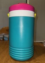 Vintage igloo 1/2 Half Gallon Water Jug Cooler - Pink, Yellow, Teal 80’s... - $170.62 MXN Vintage igloo 1/2 Half Gallon Water Jug Cooler - Pink, Yellow, Teal 80’s... - $170.62 MXN