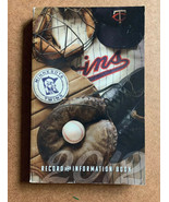 Minnesota Twins 2012 Record and Information Book MLB - £10.09 GBP