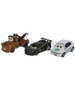 Disney Cars Lot 2 Die-Cast / 1 Plastic Lewis Hamilton, Erik Laneley &amp; To... - €8,21 EUR