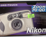 Nikon One Touch Zoom 70 QD One Touch Film Camera New In Box - $49.49