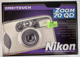 Nikon One Touch Zoom 70 QD One Touch Film Camera New In Box - £39.10 GBP