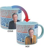 Mister Rogers Mug Heat Activated Sweater Changing Mr. Fred Rogers Neighb... - $24.99