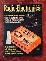 RADIO-ELECTRONICS Magazine November 1971 Stop Burglars With Electronics Alarms - £12.93 GBP