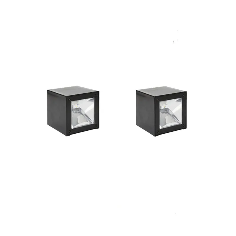 Post Decoration Lamps Square Wall Lamp Solar Light Outdoor Waterproof LED Garden - £116.91 GBP