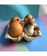 Rare Fitz &amp; Floyd Charming Tails “You’re A Good Egg” Mouse In Egg Carton... - $666.27 MXN