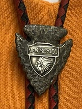 Western Bolo Bola Neck Tie Cowboy Style w/ Arrow New Mexico Slide - $22.95