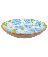 Hydrangea Allover Shallow Bowl 14" - $62.37