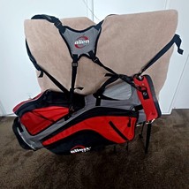 TZ GOLF - Alien Golf Black/Red 6 Way Carry Stand Bag - 10 Pockets - $79.13