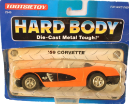 Tootsietoy 1/43 Hard Body DieCast Metal Tough Version 59&#39; Corvette 1992 ... - $14.99