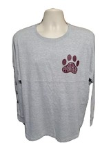Preston High School Panthers Adult Small Gray Long Sleeve TShirt - £11.65 GBP
