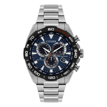 Eco-Drive Promaster Land Atomic Stainless Steel Quartz Mens Watch - £435.32 GBP