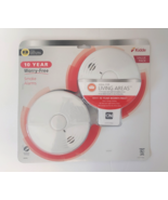 2 Pack Kidde Worry Free Battery Powered Smoke Alarms P3010L -New - $27.71