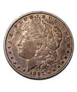 1897-O Plateado Morgan Dólar En Extra Fina XF Estado, Bonito Gris Color - €81,01 EUR
