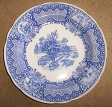 Spode Blue Room Collection Seasons &quot;June&quot; Dinner Plate W /Cherubs - £19.34 GBP
