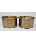 Heart &amp; Hand w/ Magnolia Lidded Metal Candle 20oz 4 Wick MEADOW Scented ... - $37.50