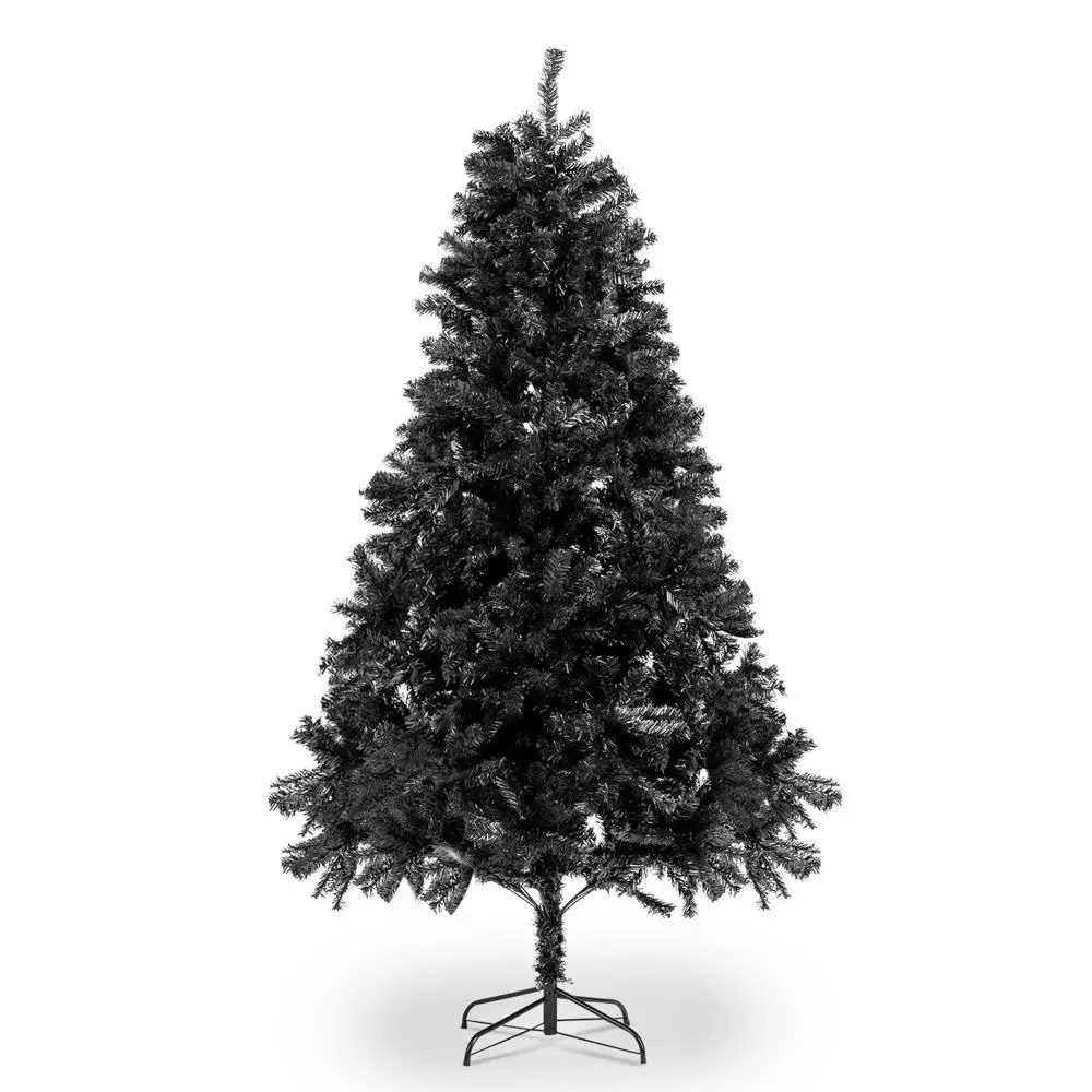 6ft Christmas Tree with Stand Bushy Artificial Xmas Tree Holiday Decor 1... - $67.90