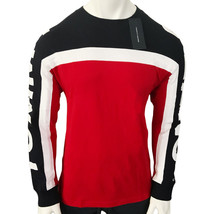 Nwt Tommy Hilfiger Msrp $57.99 Men&#39;s Colorblock Crew Neck Long Sleeve T-SHIRT S - $36.54