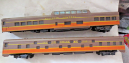 2 Rivarossi HO Illinois Central Passenger Cars Baton Rouge Coach &amp; Dome ... - $46.53