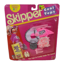 Vintage 1989 Mattel Skipper Cool Tops Fashions Outfit + Shoes 0BARBIE # 9089 New - £26.15 GBP