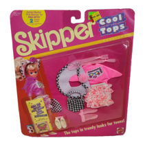 VINTAGE 1989 MATTEL SKIPPER COOL TOPS FASHIONS OUTFIT + SHOES 0BARBIE # ... - £26.48 GBP