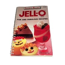 JELL-O Brand Fun and Fabulous Recipes Spiral Bound Book - $2.87