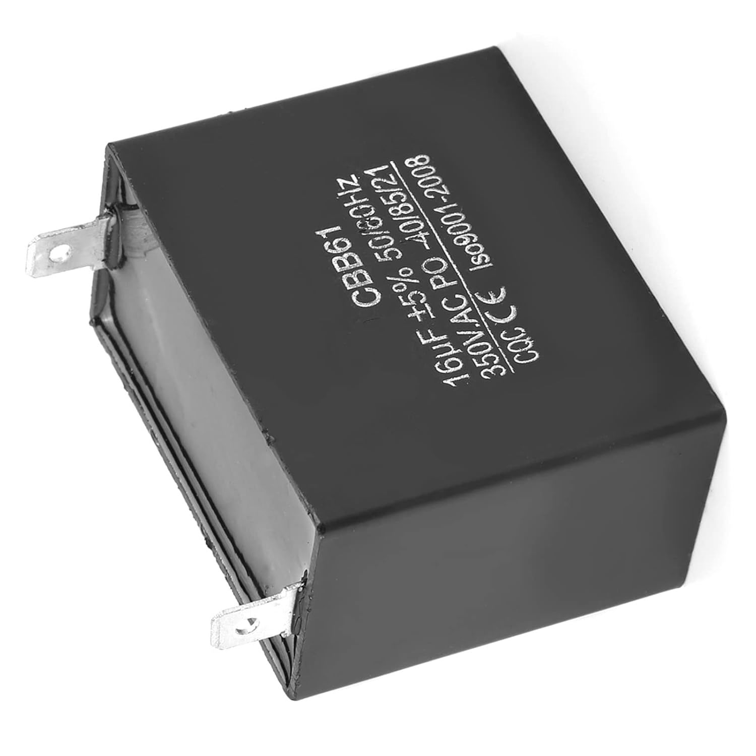 Oumefar Ac 350V Motor Running Starting Capacitor Low Leakage 16Uf Metall... - $19.97