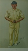 Vanity Fair Cricketer, George Hirst - (Yorkshire) - (Spy) - Framed picture 11 x  - £25.40 GBP