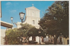 Cathedral in the heart of Old San Juan Puerto Rico Vintage Postcard Posted 1972 - £3.52 GBP