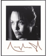 Angelina Jolie - Signed 8x10 Black &amp; White Photo Autograph Reprint - $15.75