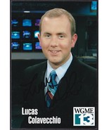 Lucas Colavecchio, WGME-TV News Portland Maine - Authentic Signed Photo - $21.60 CAD