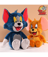 Tom and Jerry Plush Toy Cartoon Movie Cat Mouse Plushies Stuffed Animals - £10.21 GBP+