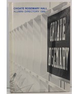 Choate Rosemary Hall Alumni Directory 1986 - £10.38 GBP
