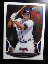 2013 Bowman Chrome #96 Justin Upton Atlanta Braves Baseball Card - £0.78 GBP