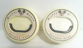 Vintage 1960&#39;s &amp; 70&#39;s Disney 45 Record Case Holder Mickey Mouse - £9.63 GBP