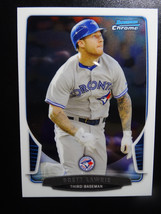 2013 Bowman Chrome #153 Brett Lawrie Toronto Blue Jays Baseball Card - £0.78 GBP