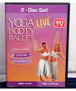 Yoga Booty Ballet Live 2 DVD set: Hip Hop Abs &amp; Cardio Cabaret  - £5.25 GBP